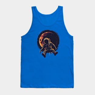 Astronaut Eclipse Tank Top